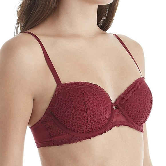 DKNY Women's Sheer Lace Balconette - Picture 1 of 8